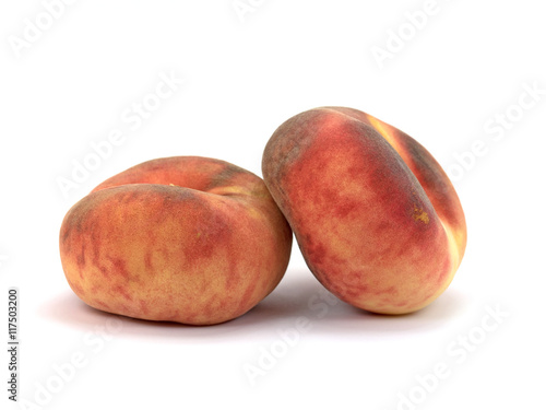 Pfirsich, Prunus persica, Plattpfirsich