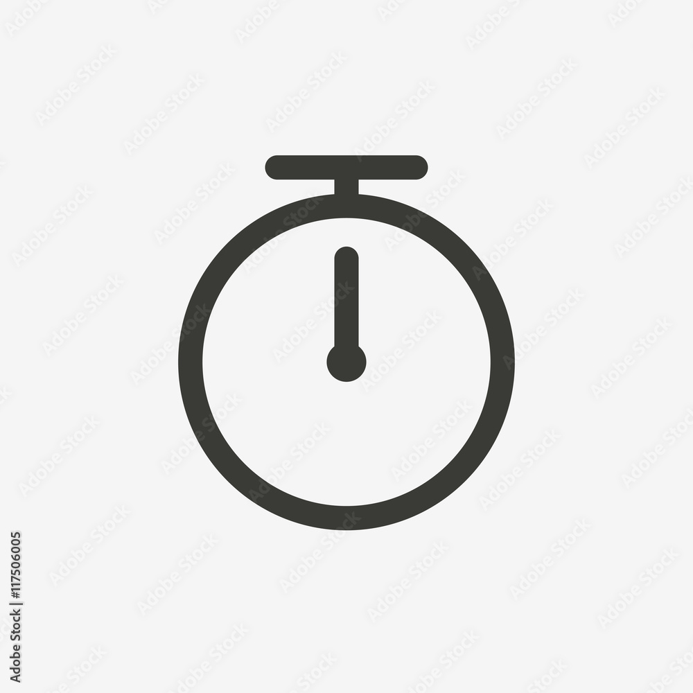 alarm outline icon alarm outline icon