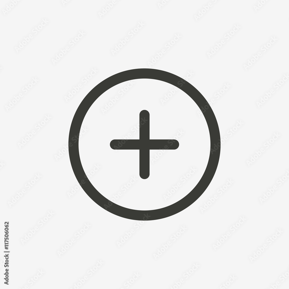 Fototapeta premium positive outline icon