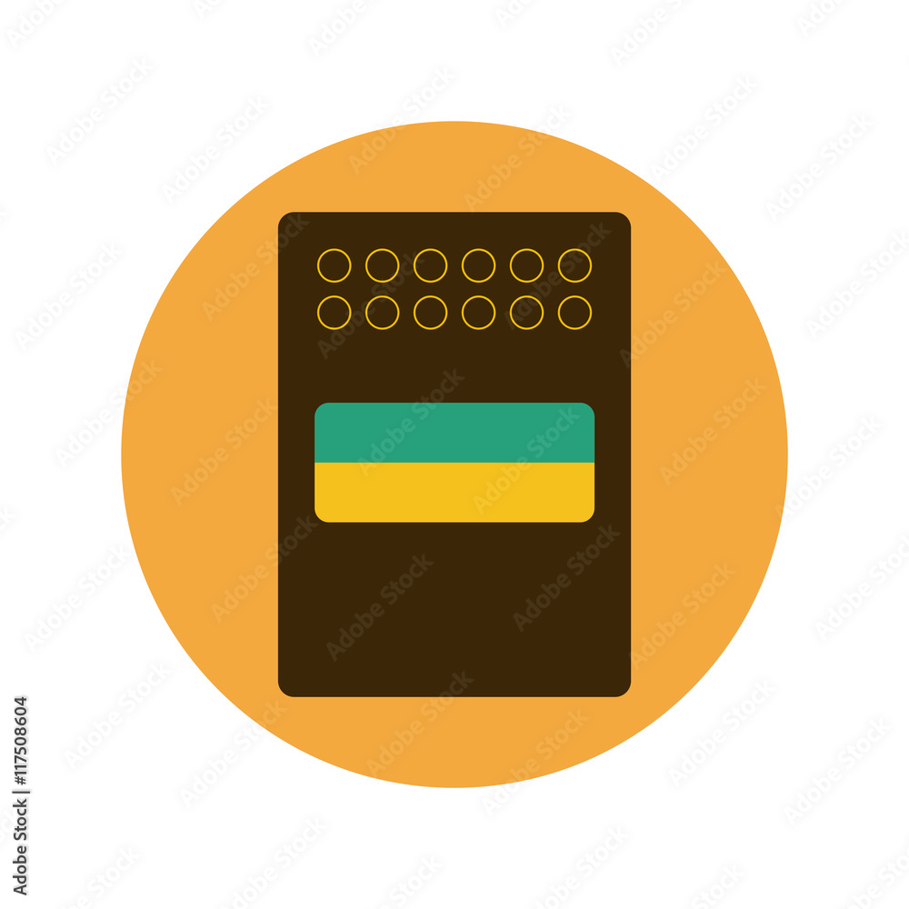 Back to School and Education Vector Flat Design notebook with flag of Ukraine Back to School and Education Vector Flat Design notebook with flag of Ukraine
