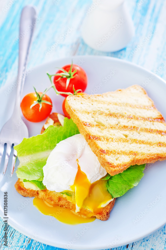 poached egg on toast poached egg on toast