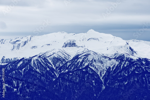 Snow in mountains. © tycoon101