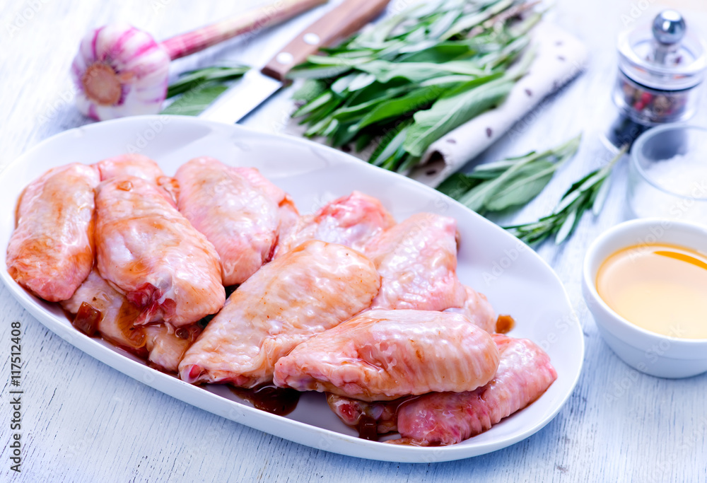 raw chicken wings raw chicken wings