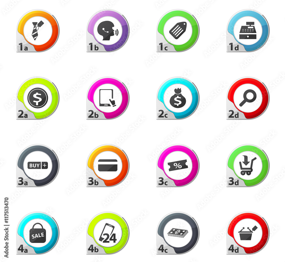 E-commerce icons set E-commerce icons set
