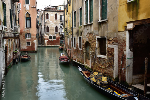 Kanäle und alte Häuser in Venedig © franke 182