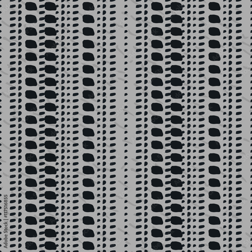 Hand-drawn geometric seamless pattern Hand-drawn geometric seamless pattern