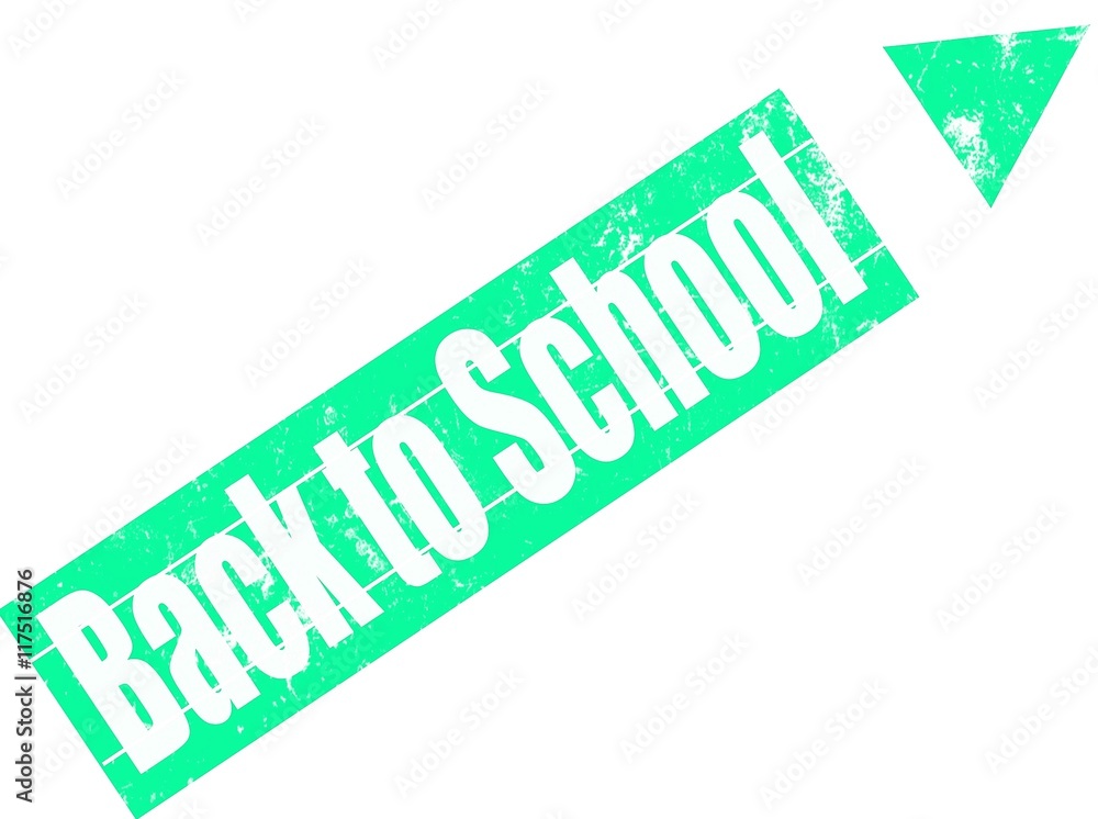 Back to school stamp