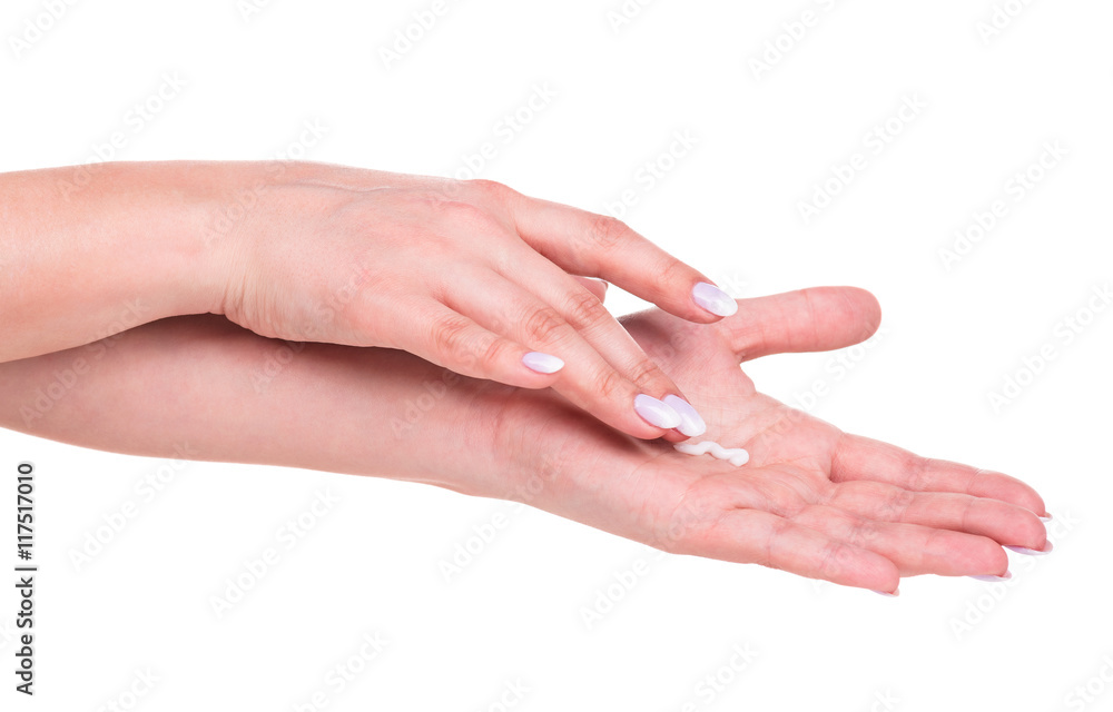 Young female hand Young female hand
