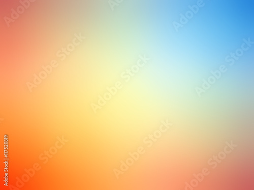 Abstract rainbow colored blurred background photo