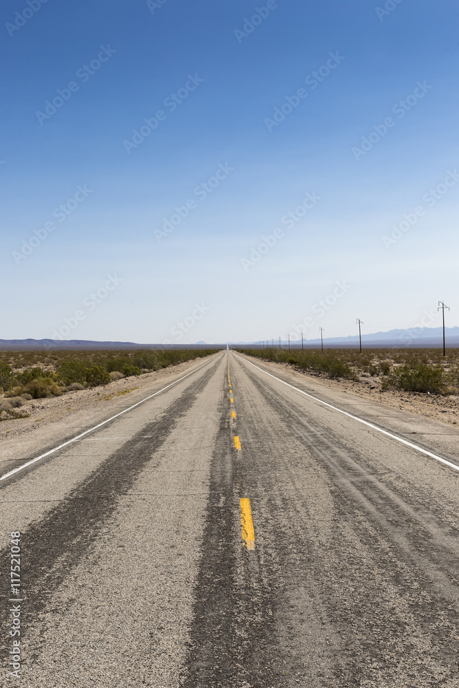 Route 66, Mohave Wüste, California, USA
