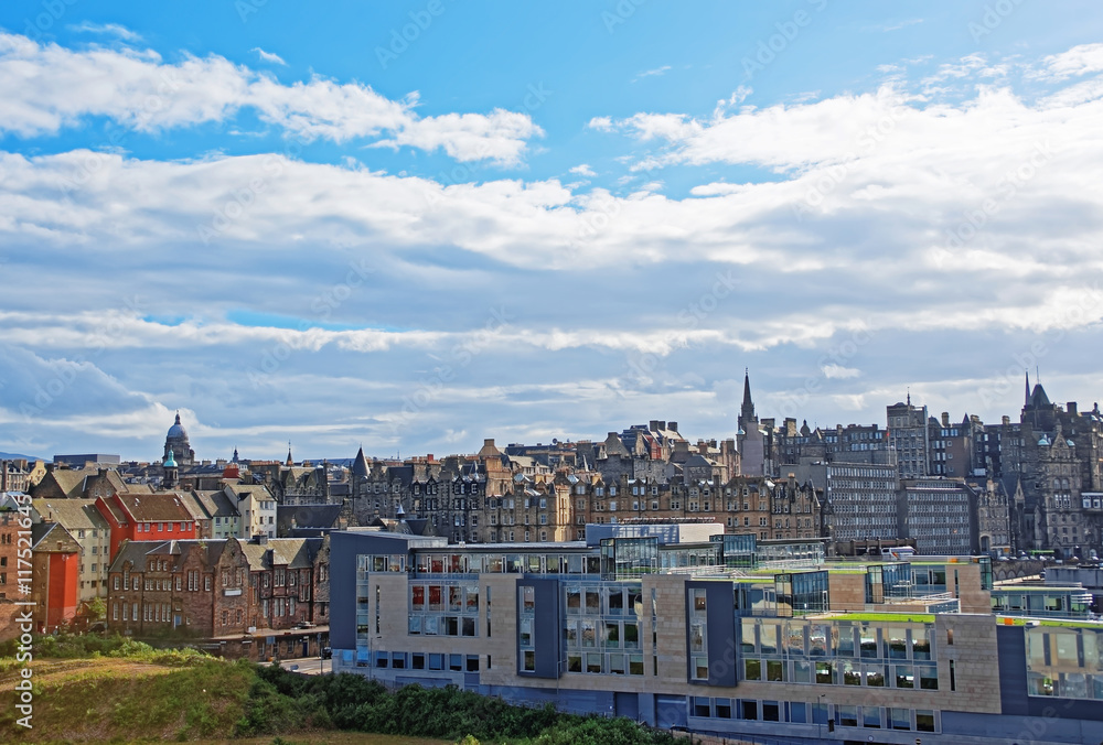 Old Town of Edinburgh Scotland