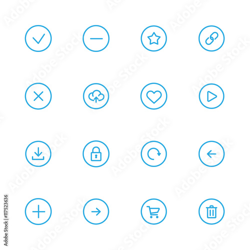 miscellanea line icons