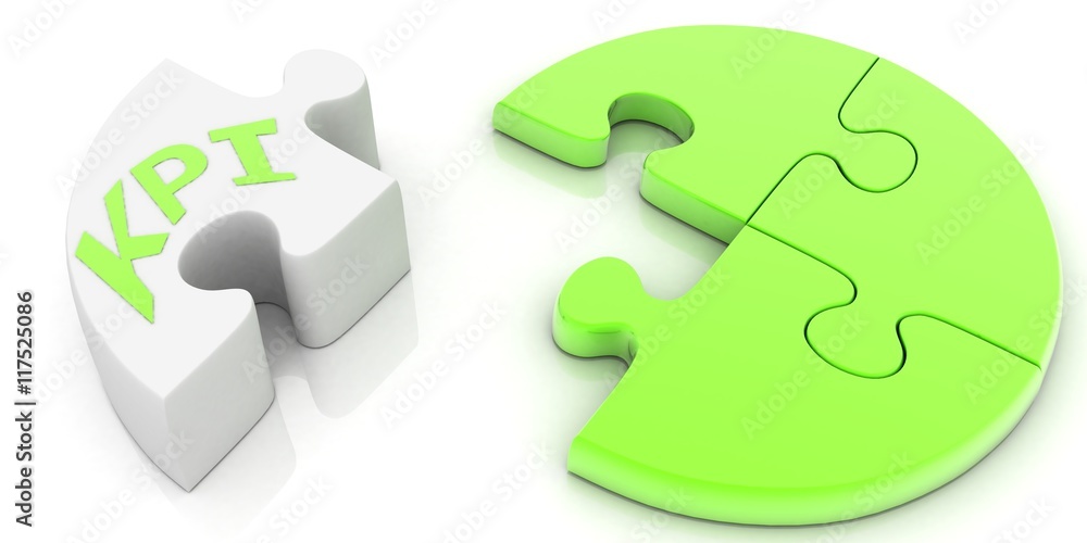 KPI 3D rendering KPI 3D rendering