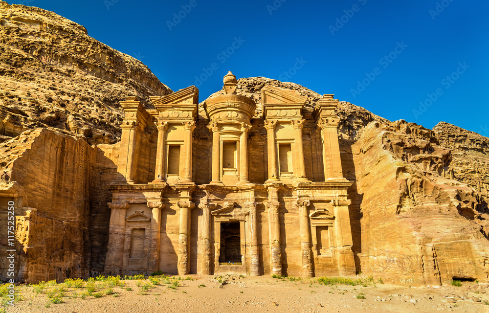 Ad Deir, the Monastery at Petra. UNESCO heritage site