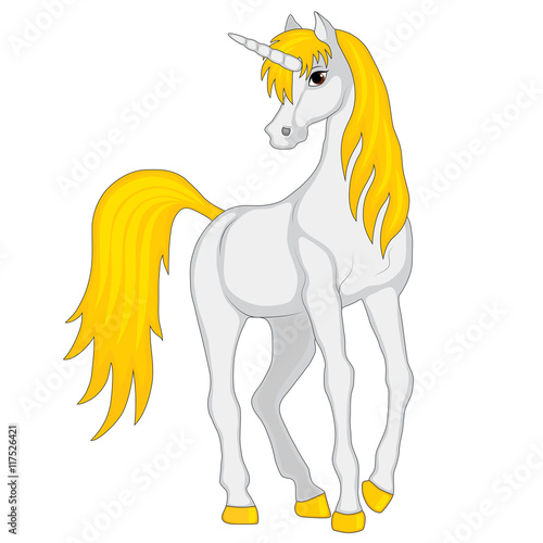 cartoon fairy unicorn