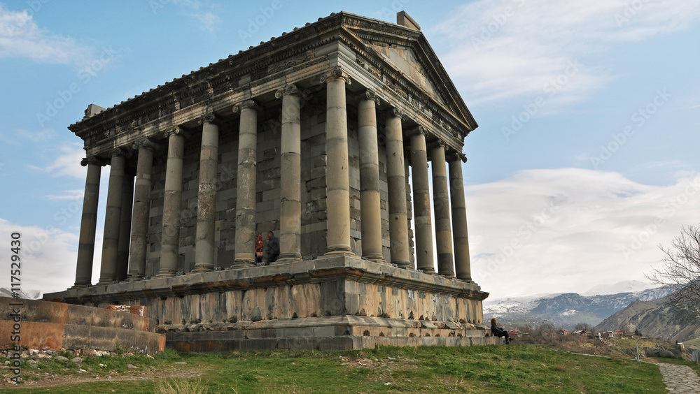 The Temple of Garni in Armenia