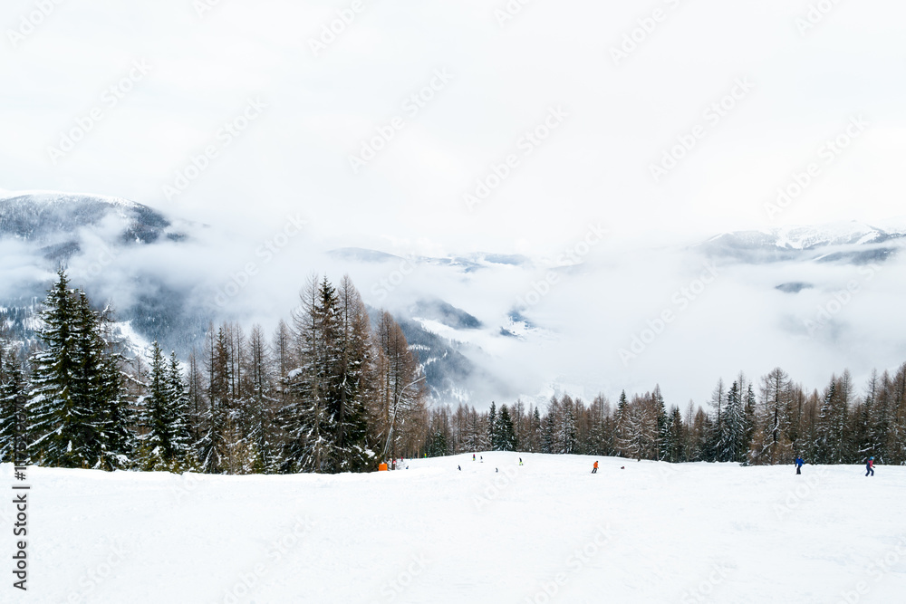 Winter morning in Austria