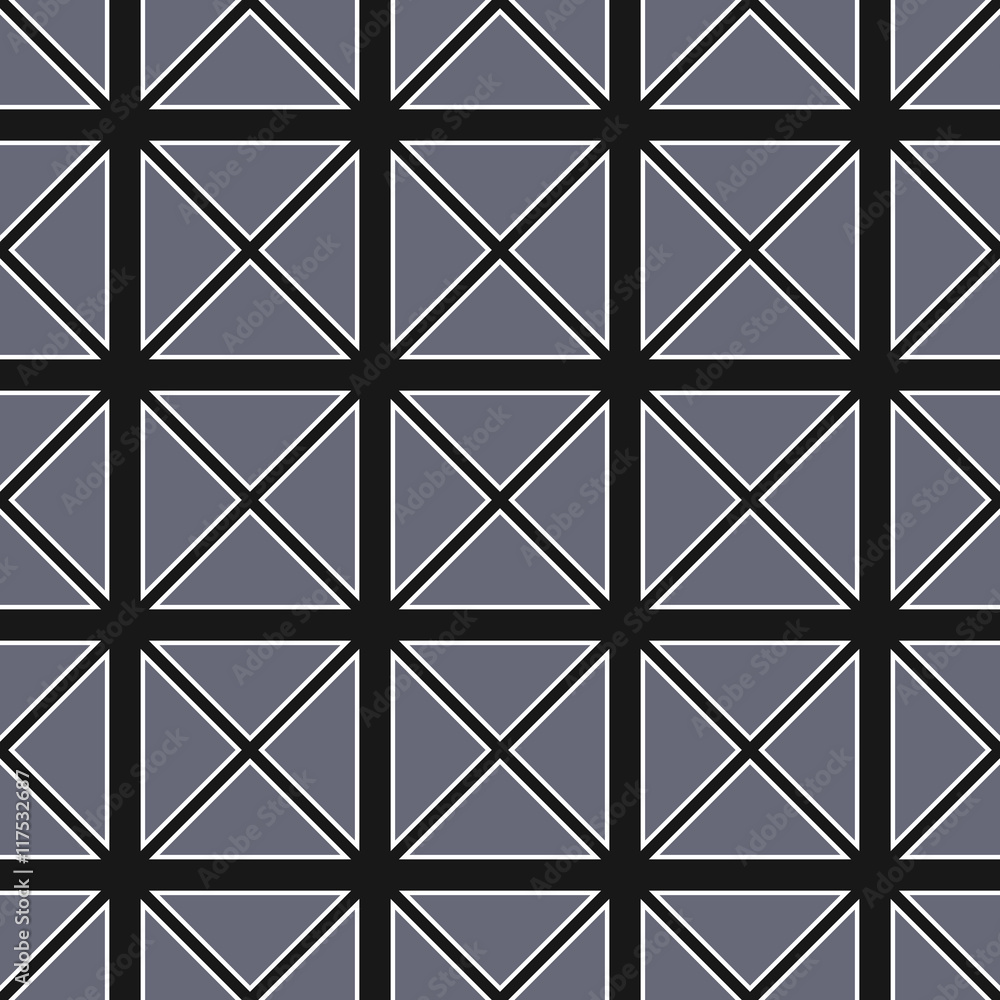 Abstract geometric seamless pattern. Abstract geometric seamless pattern.