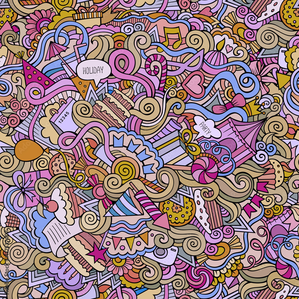 Holiday seamless pattern Holiday seamless pattern