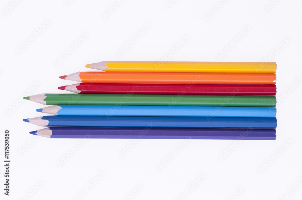 Fototapeta premium Pencil's rainbow