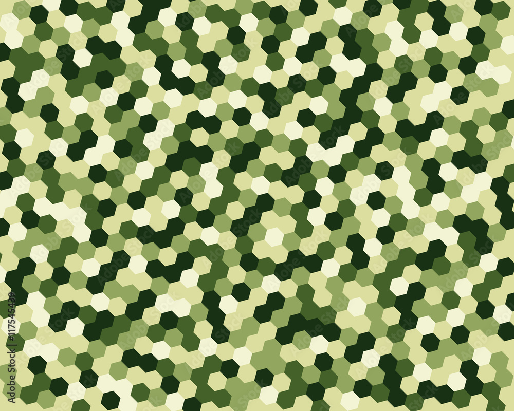 Naklejka premium Abstract background hexagon. Vector illustration.