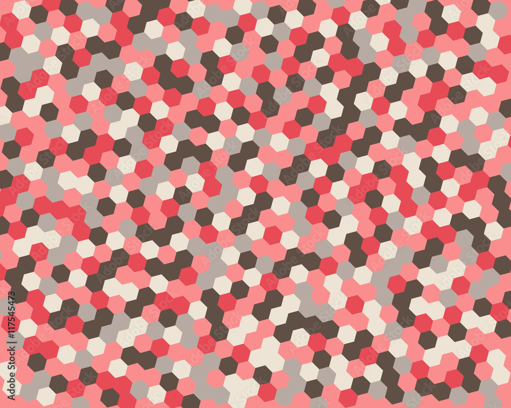 Fototapeta premium Abstract background hexagon. Vector illustration.