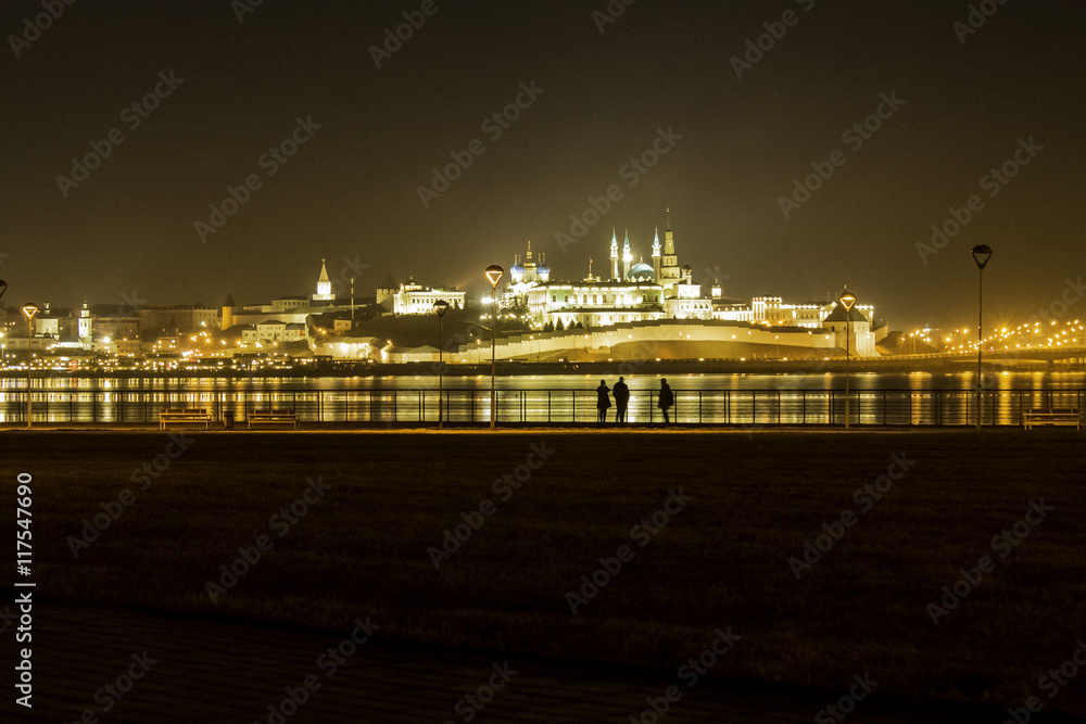 Fototapeta premium Ночная Казань