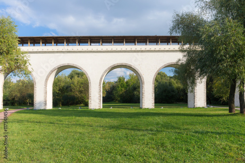 Front view of Rostokino Aqueduct