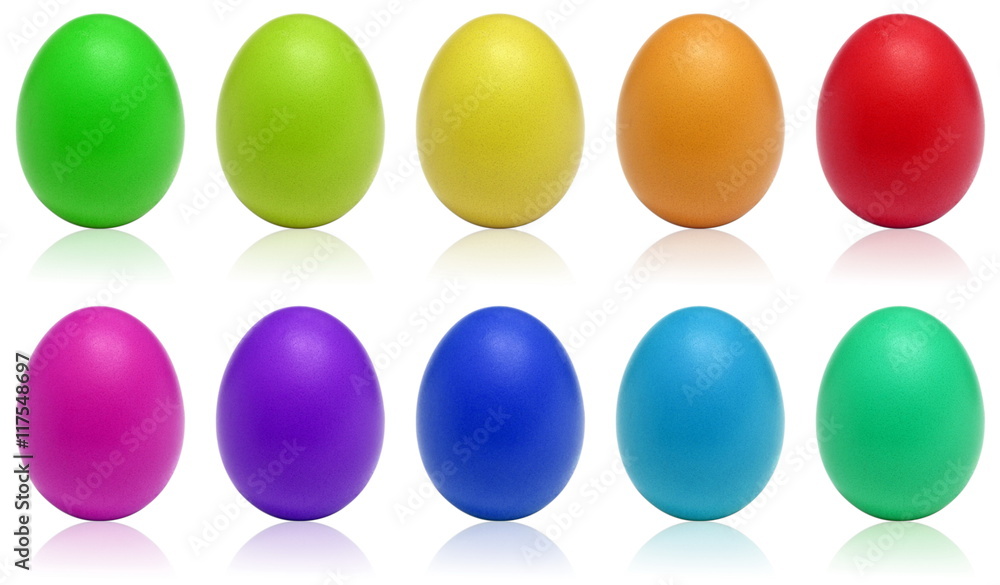 Rainbow eggs
