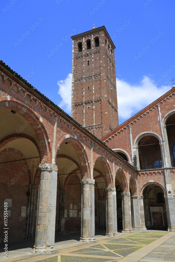 Basilica of Saint Ambrose (Sant'Ambrogio) in Milan