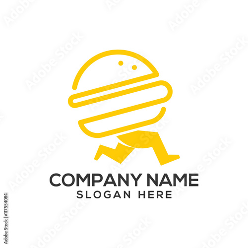 Food Delivery Logo Vector