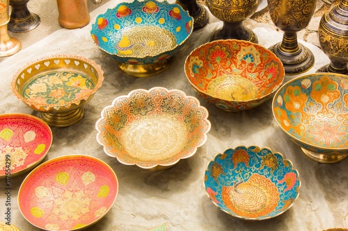 Many interesting cookware at flea market