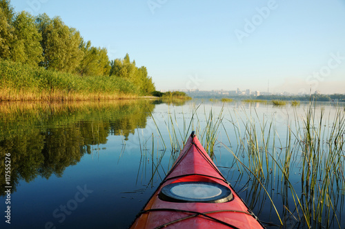 Φωτογραφία Kayaking on the river