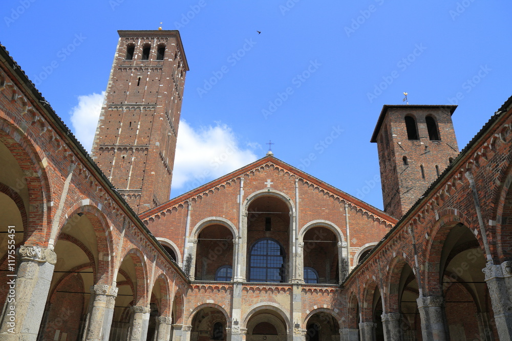 Basilica of Saint Ambrose (Sant'Ambrogio) in Milan