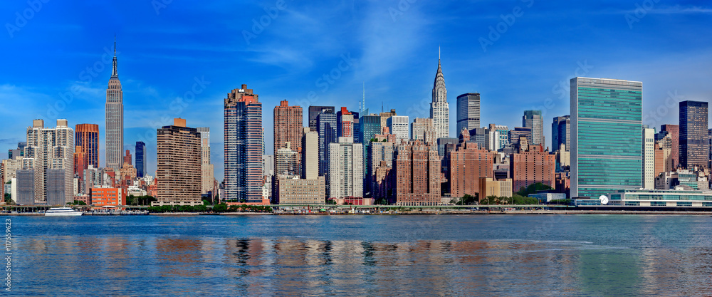 Fototapeta premium panorama new york city