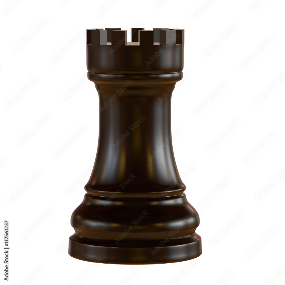 isolated chess figurine 3d illustration isolated chess figurine 3d illustration