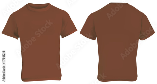 Brown Shirt Template