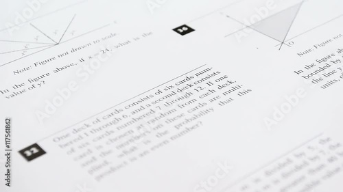 College admissions test SAT