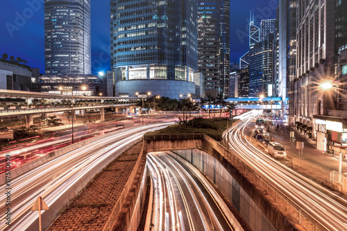 Photography Hong Kong cityscape at night