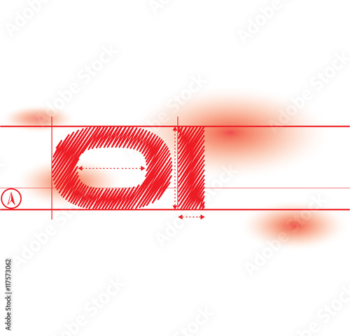 oi redprint font