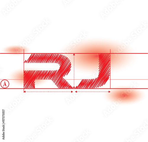 rj redprint font