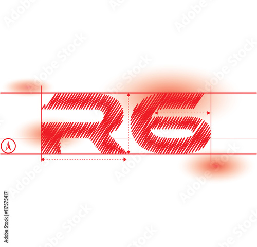 r6 redprint font photo