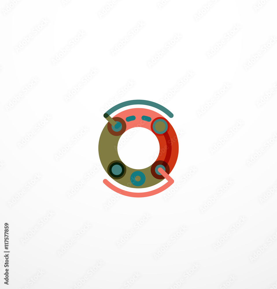 Linear letter concept Linear letter concept