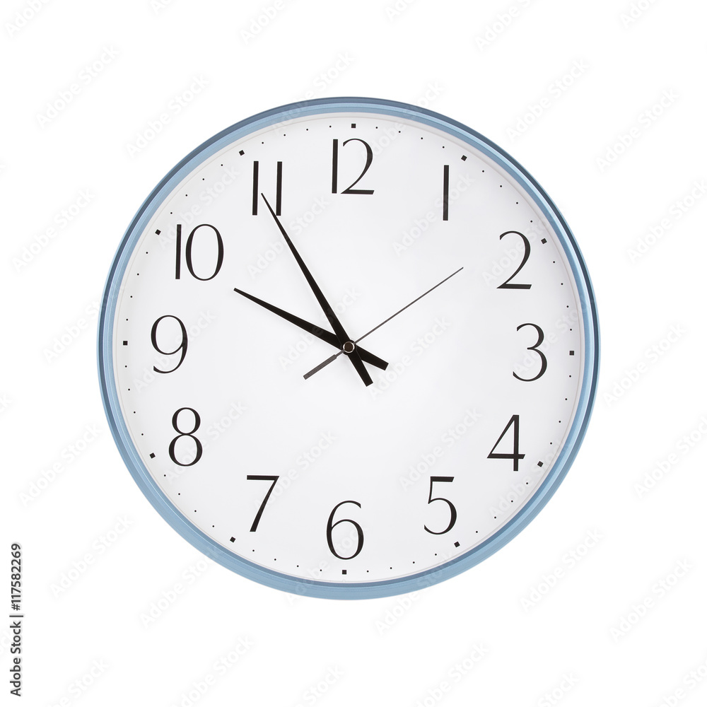 Five to ten on the round dial Five to ten on the round dial