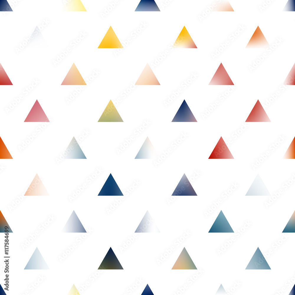 Creative abstract art triangles background.