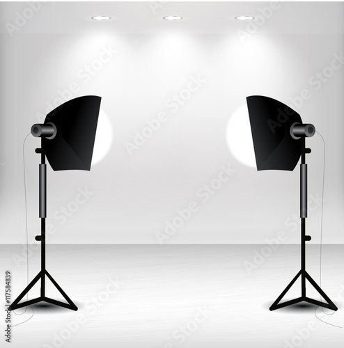 Фотостудия, студийный свет, импульсный свет, софтбокс, фотографировать