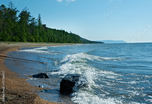 coast of Lake Baikal photo