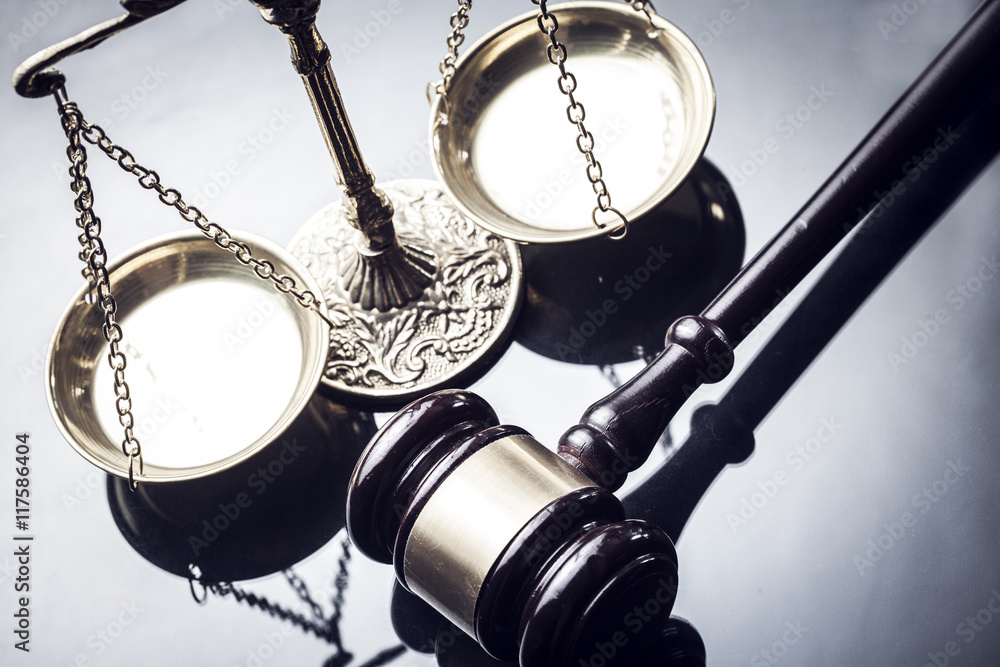 Fototapeta premium Justice concept