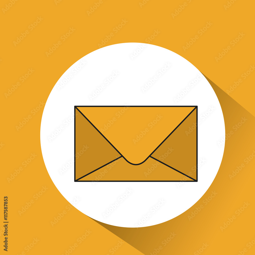 envelope mail message icon vector isolated graphic envelope mail message icon vector isolated graphic