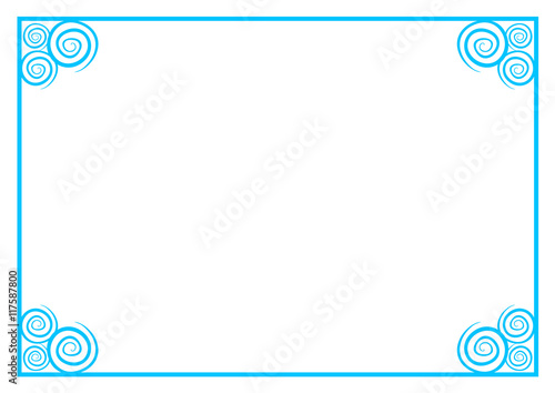 Border frame background